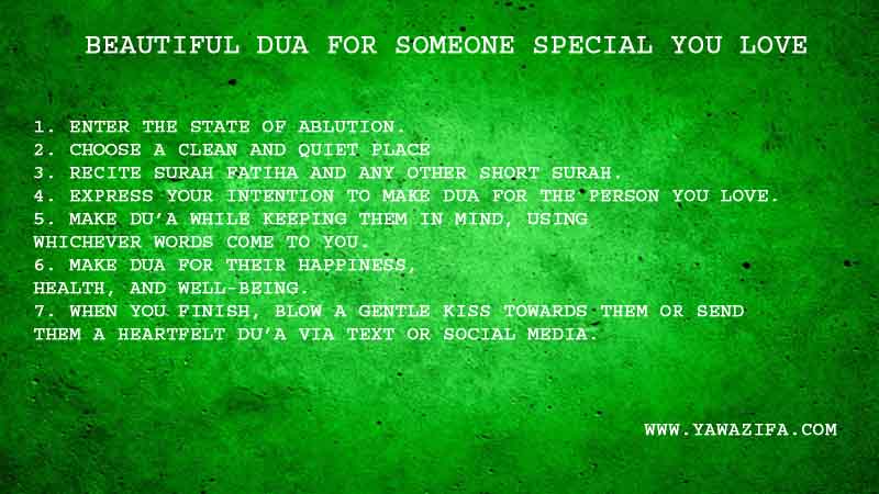 7 Beautiful Dua For Someone Special You Love