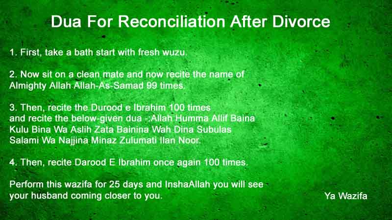 4 Powerful Steps To Use Dua For Reconciliation After Divorce