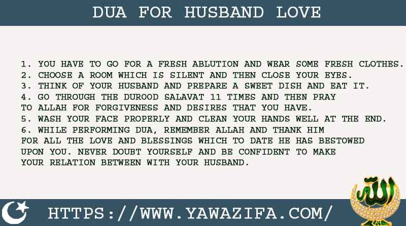 6 Easy Dua For Husband Love