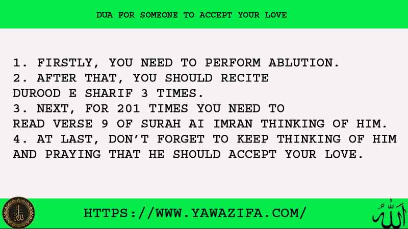 4 Amazing Dua For Someone To Accept Your Love