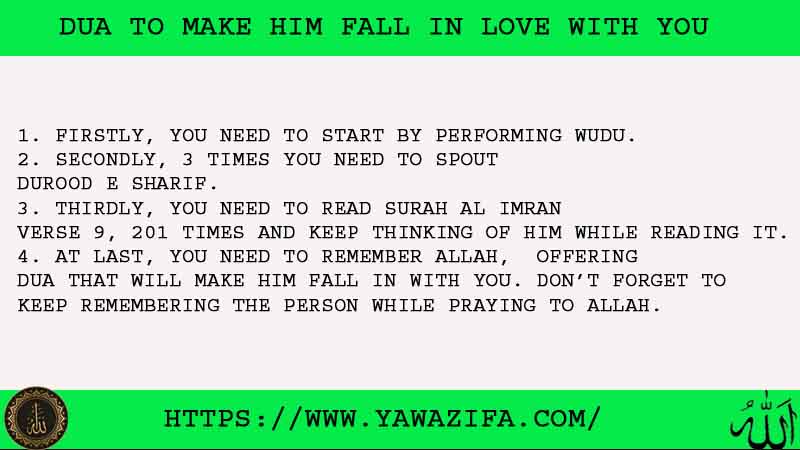 4 Best Dua To Make Him Fall In Love With You