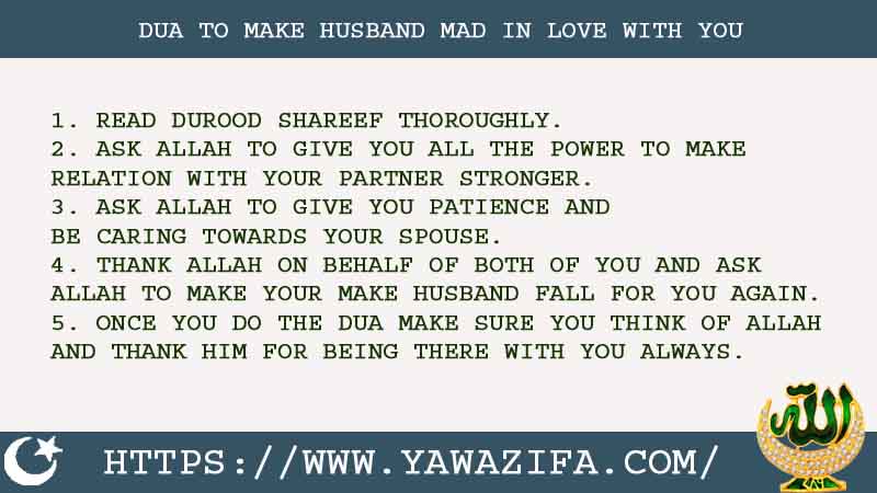5 Strong Dua To Make Husband Mad In Love With You