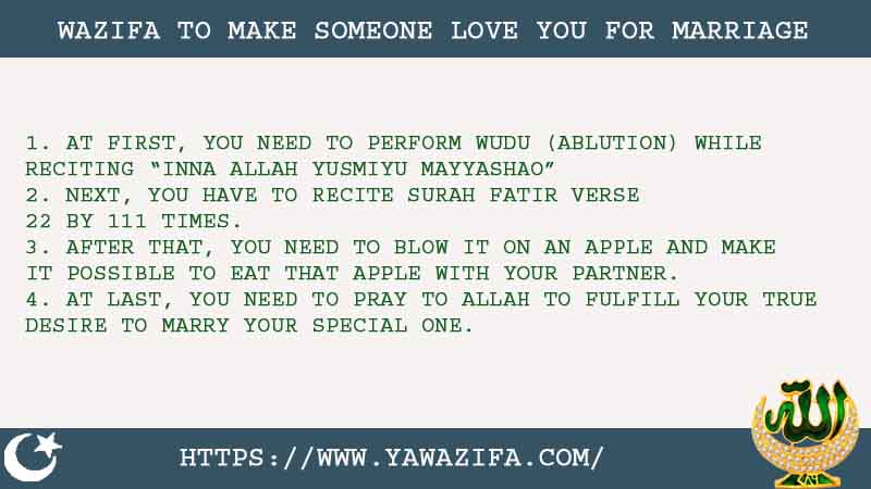4 Quick Wazifa To Make Someone Love You For Marriage