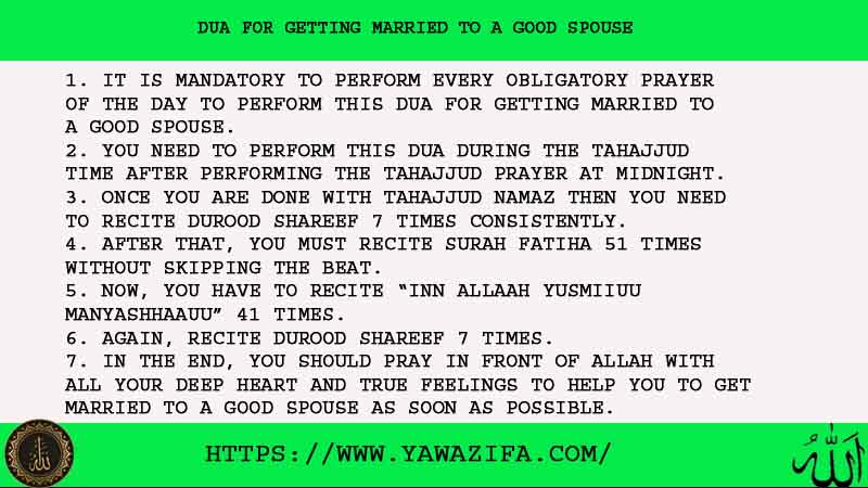 7 Strong Dua For Getting Married To A Good Spouse