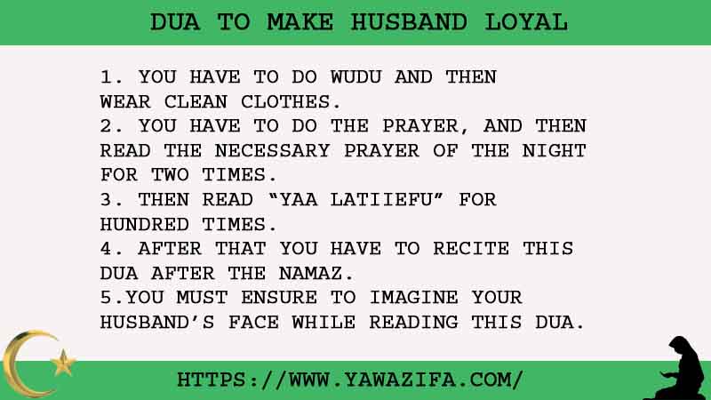 5 Tested Dua To Make Husband Loyal