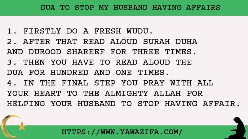 4 Proven Dua To Stop My Husband Having Affairs