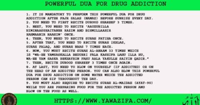 9 Powerful Dua For Drug Addiction