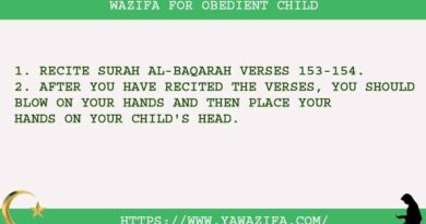 2 Powerful Wazifa For Obedient Child
